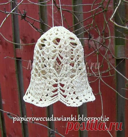 Как вязать колокольчики крючком. Схема и мастер-класс с пошаговым фото / Мастерклассы Блоги