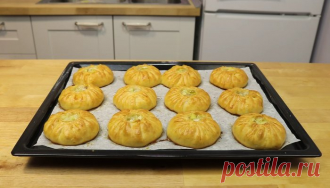 Мини пироги с курицей и картошкой: тесто на кефире, очень нежное, мягкое, и быстрое! | Домашние рецепты