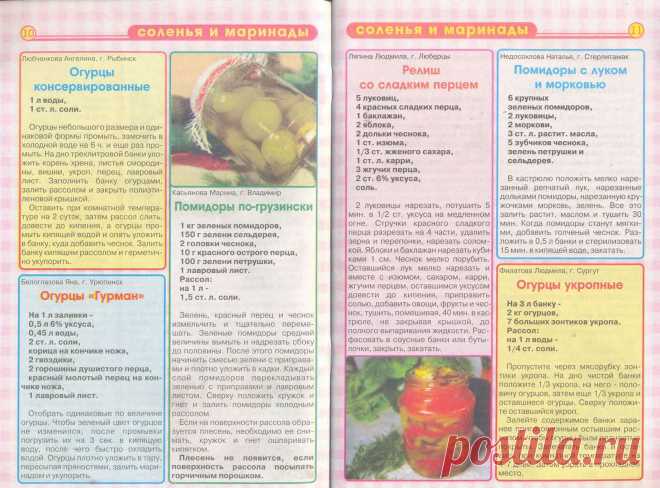 Коллекция рецептов