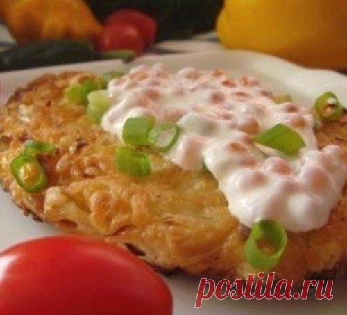 Капустный блинчик к завтраку