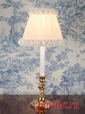 Как сделать стильный абажур своими руками