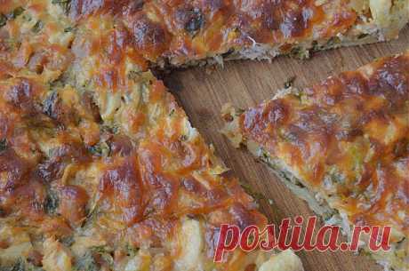 MY FOOD или проверено Лизой: Открытый пирог в &quot;грузинском стиле&quot;