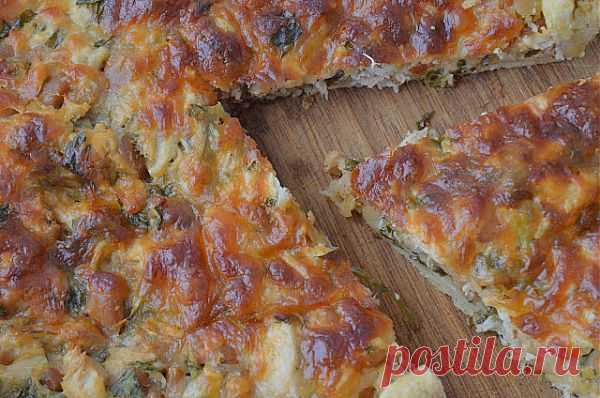 MY FOOD или проверено Лизой: Открытый пирог в "грузинском стиле"