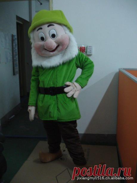 Высокое качество костюмы талисмана для взрослых белоснежка и гном семь гномов мультфильм одежда ну вечеринку одежда бесплатная доставка, принадлежащий категории Костюмы и относящийся к Одежда и аксессуары на сайте AliExpress.com | Alibaba Group