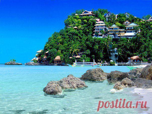 Остров Боракай на Филиппинах.