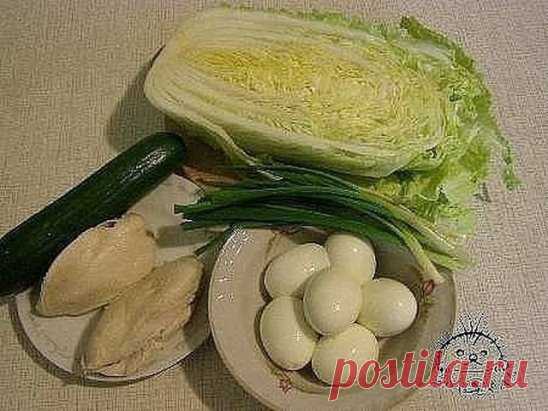 6 САЛАТОВ С ПЕКИНСКОЙ КАПУСТОЙ 
1. Салат 
