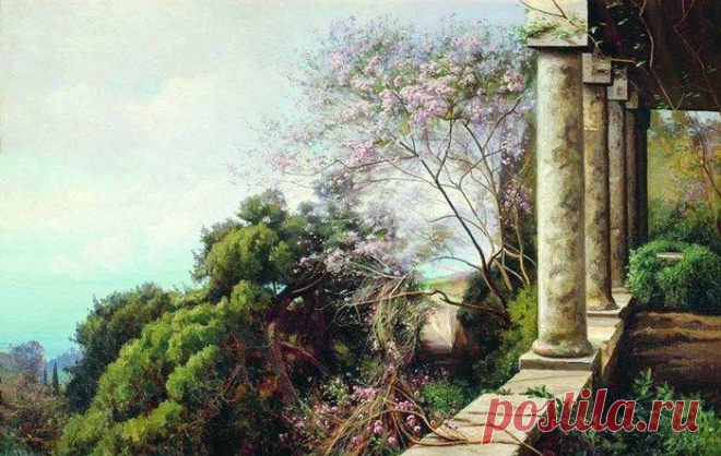 Художник-пейзажист Иосиф Крачковский. Лето в Крыму.