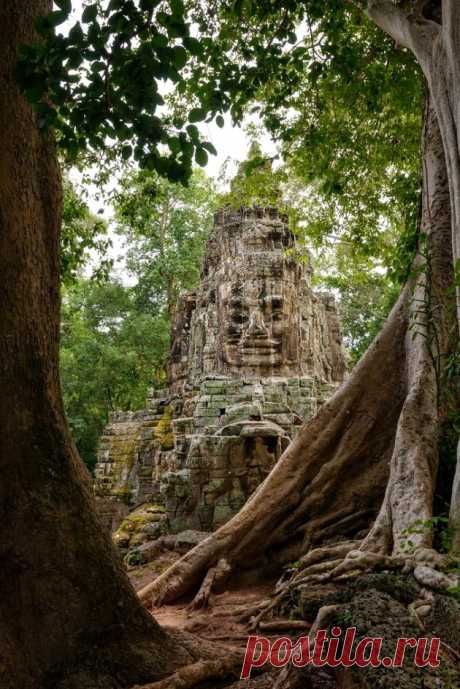 Hidden faces of Angkor / Cambodia (by Agustin Rafael Reyes).