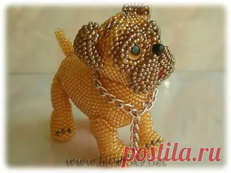 Великолепные собачки из бисера Марины Константиновой – БУДЬ В ТЕМЕ