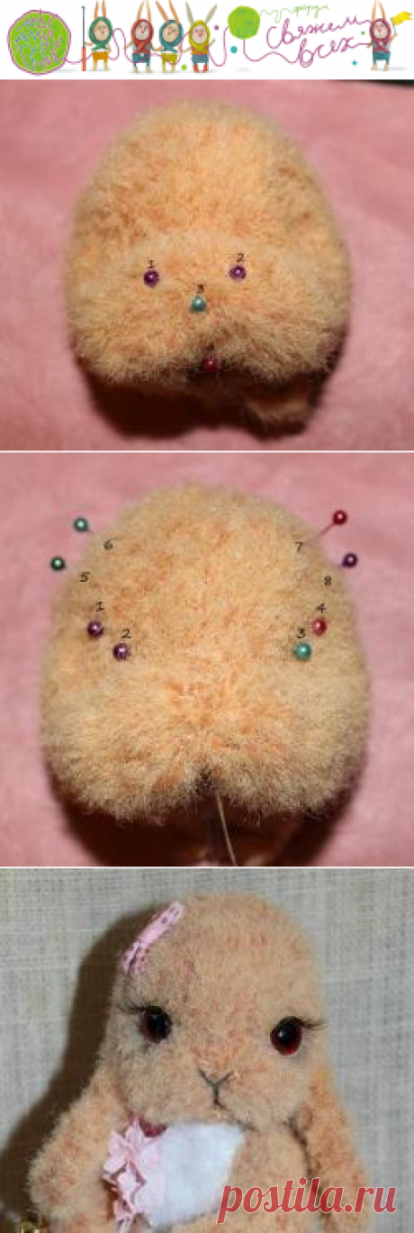 Мастер-класс крольчиха Стешенька - МК по вязанию игрушек - Форум почитателей амигуруми (вязаной игрушки)