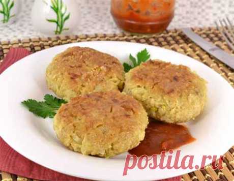 Овсяные котлеты с мясным вкусом