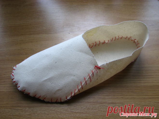 Самая простая обувь за полчаса. МК