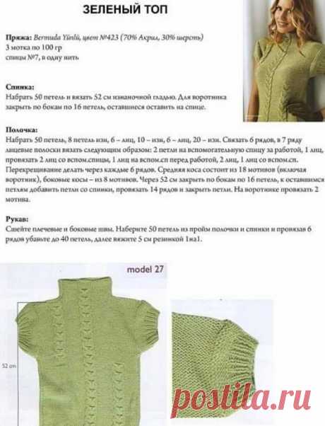 Рукоделие. Вязание. Тут вы найдете схемы для вязания крючком и спицами.