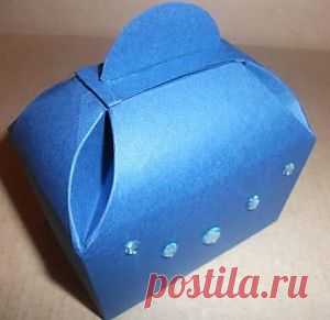 Коробочка синяя. Размер: . Купить в Интернет магазине svetlichok.tatet.ru.