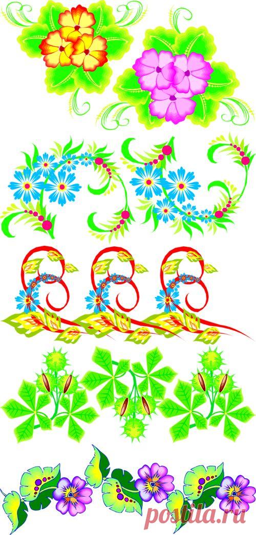 Бордюры цветочные..