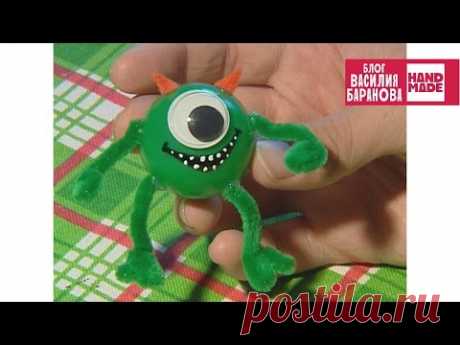 Игрушка «Майк Вазовски» / Toy «Mike Wazowski» / ПОДЕЛКА