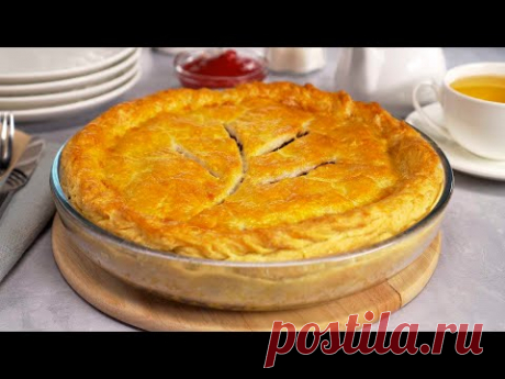 Праздник вкуса! Знаменитый рождественский мясной пирог – ТУРТЬЕР. Рецепт от Всегда Вкусно!