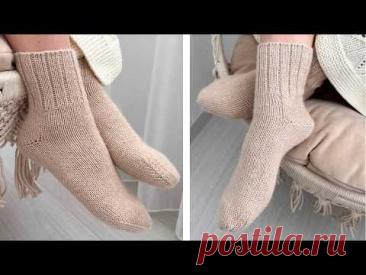 УЧИМСЯ вязать НОСКИ легко и просто | ИДЕАЛЬНЫЕ для СЕБЯ и в ПОДАРОК