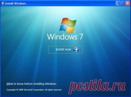 Сброс пароля Windows 7