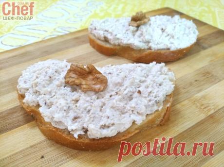 Паштет из куриного филе и сыра / Завтраки / Рецепты / Шеф-повар – простые и вкусные кулинарные рецепты, фото-рецепты, видео-рецепты