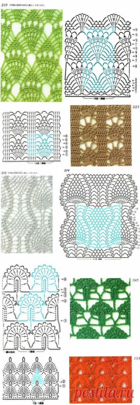 Схемы и мотивы крючком