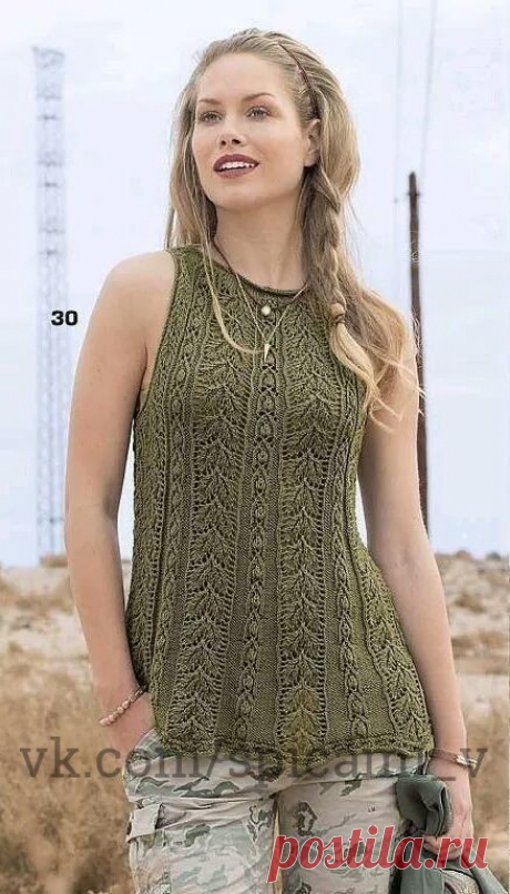 Ажурный топ для летней жары — Сделай сам, идеи для творчества - DIY Ideas