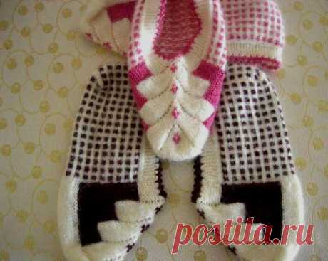 Двухцветные следки с узором "Ёлочка"

Вязали так же? Поделитесь в комментариях. 
#следки_спицами@uzor_spicami

Показать полностью…