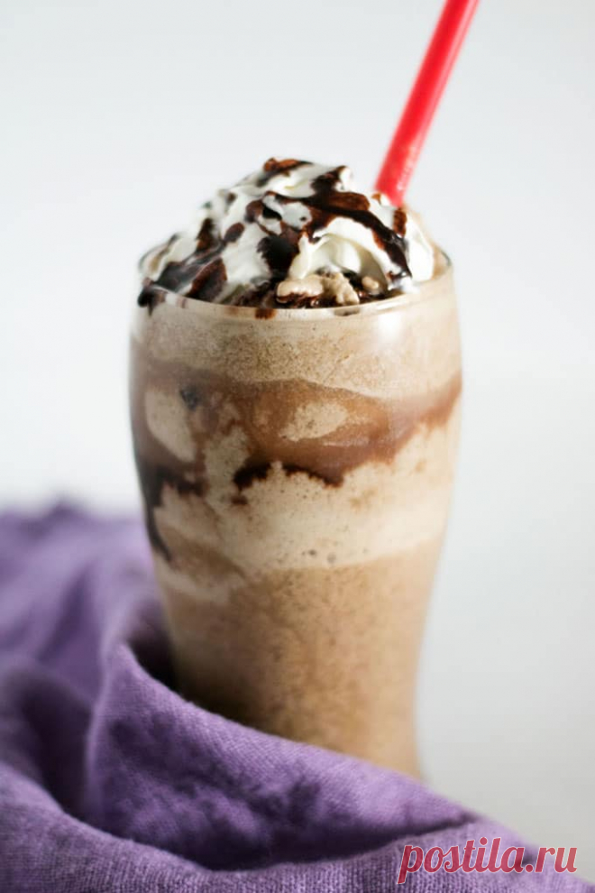 Chocolate Peanut Butter Banana Coffee Smoothie » Blender Happy
