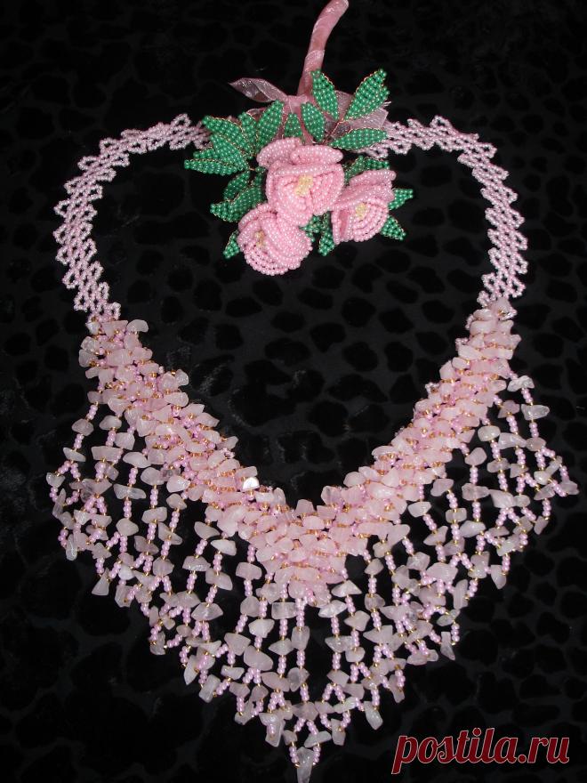 Украшение для невесты. | biser.info - всё о бисере и бисерном творчестве
