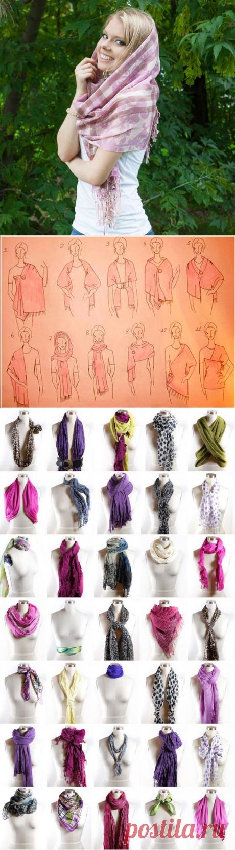Гуру палантина. Мастер-класс (видео). - Мода - Женский Мир