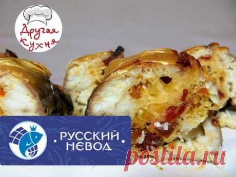 РУЛЕТ ИЗ СКУМБРИИ С ВЯЛЕНЫМИ ТОМАТАМИ И СЫРОМ. ВКУСНЕЙШАЯ ЗАКУСКА
