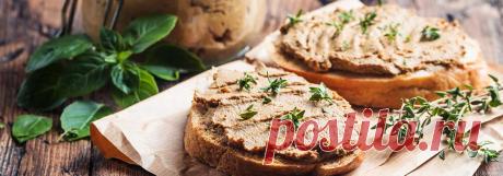Куриный паштет с шампиньонами • Рецепт Ароматный и нежный закусочный куриный паштет с шампиньонами, яйцом, сливками и апельсиновой цедрой очень вкусный.