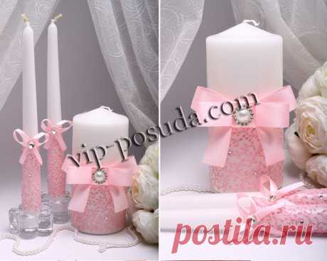 Свечи Dream - купить за 320 грн - цена на Свадебные свечи 400-214 - свадьба на VIP-POSUDA.com