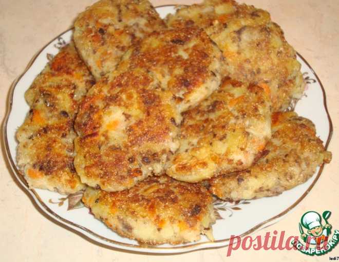 Котлеты из рыбных консервов и картофеля – кулинарный рецепт