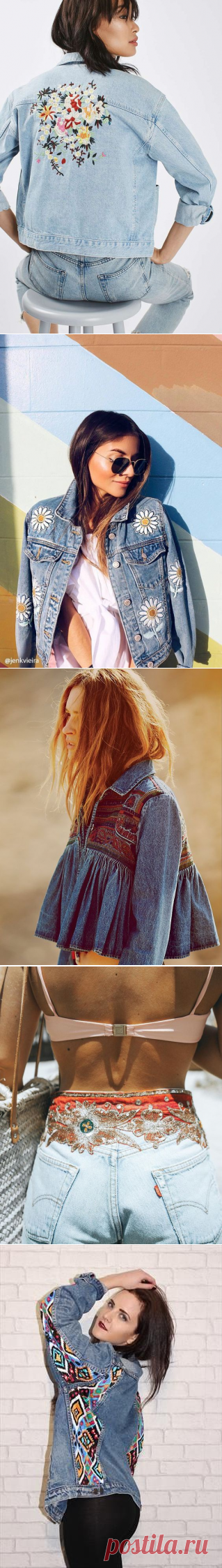 Вышитая куртка (трафик) / Вышивка / ВТОРАЯ УЛИЦА