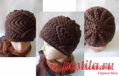 Шоколадная шапочка - В.Г.У. - Вязаные Головные Уборы - Страна Мам