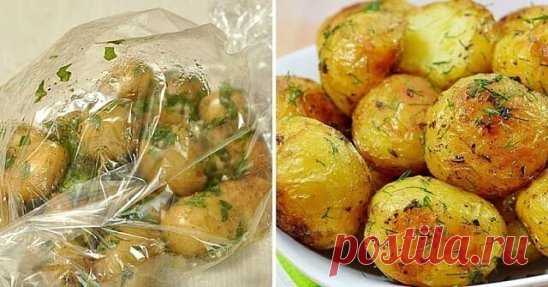 Очень вкусная картошечка, которая подойдет и на праздник и на каждый день.
Ингредиенты:
- 1 кг картофеля (средний)
- 2-3 зубка чеснока
- 3 ст. ложки растительного масла
- зелень (укроп, петрушка)
- приправа для картошки
- соль