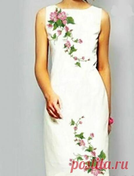 Платья вышитые женские летние | eBay