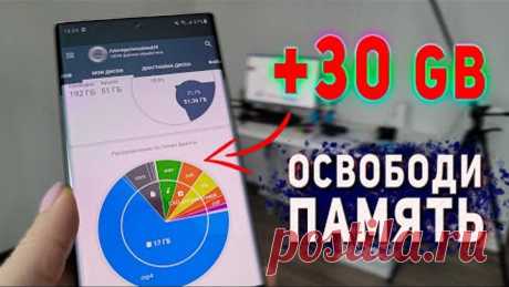 💾 Как ОСВОБОДИТЬ ПАМЯТЬ ТЕЛЕФОНА от ненужных файлов? Очистить память на ANDROID 🔥