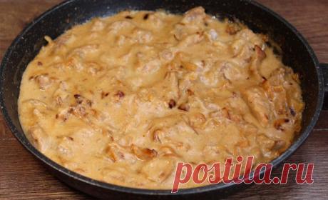 Минутное блюдо! Готовлю уже много лет и муж всегда в восторге! Настоящая классика домашней кухни!