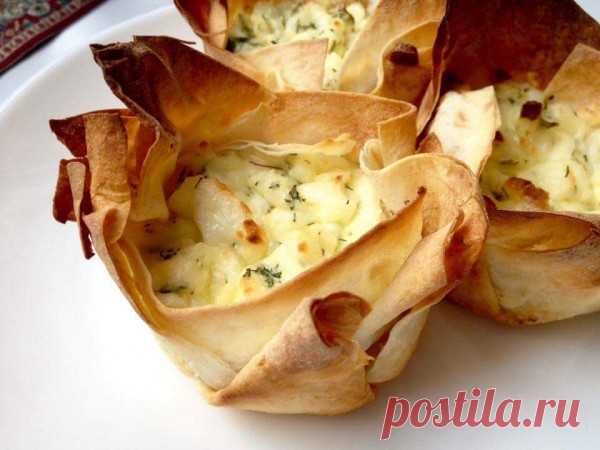 КОРЗИНКИ ИЗ ЛАВАША - Вкусно - полезно - медиаплатформа МирТесен