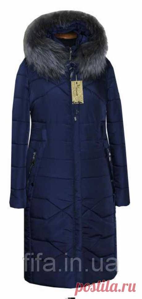 Длинный пуховик с натуральным мехом чернобурки: продажа, цена в Полтаве. пуховики женские от "Интернет-магазин "Фифа"" - 610374267