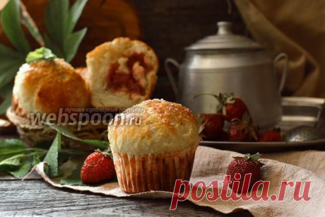 Булочки с клубникой и кокосовой стружкой рецепт с фото, как приготовить на Webspoon.ru