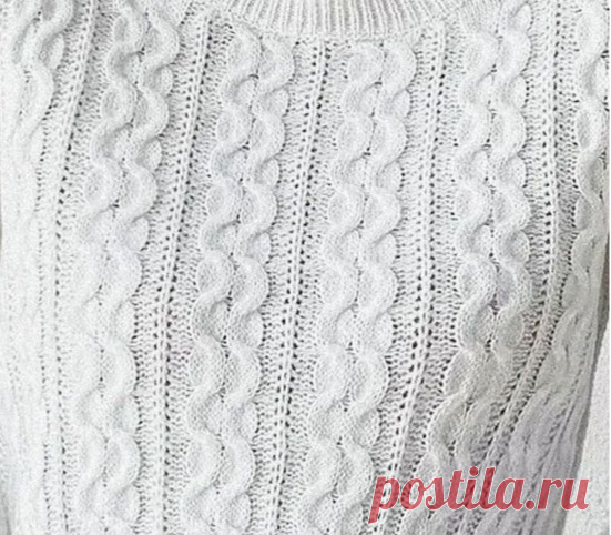 УЗОР СПИЦАМИ