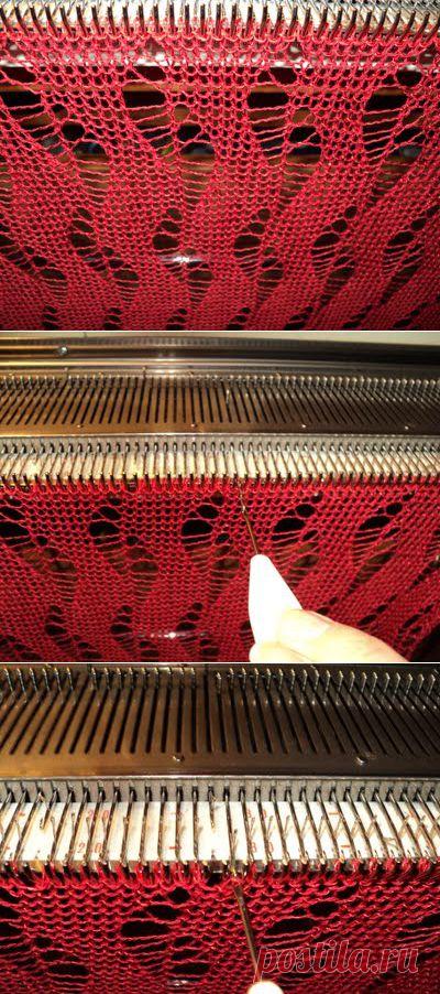 Вязание роспусков на вязальной машине.Мастер-класс. - Ярмарка Мастеров - ручная работа, handmade