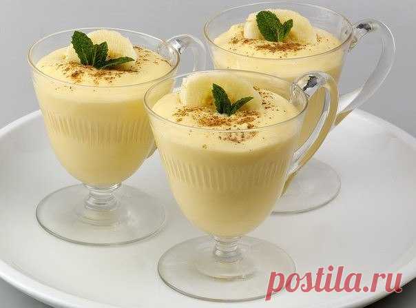 Банановый пудинг в мультиварке / Весёлая кулинария
