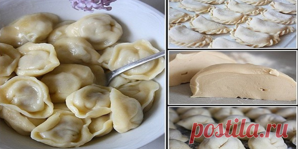 Вкуснейшее универсальное заварное тесто для вареников, пельменей, поз, чебуреков Вкуснейшее универсальное заварное тесто для вареников, пельменей, поз, чебуреков!