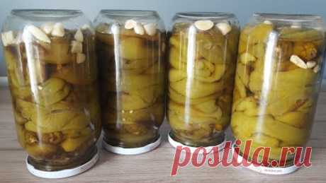 Маринованный перец на зиму - Потрясающий вкус! Очень простой и легкий рецепт /Консервация на зиму