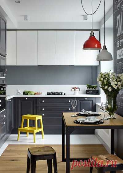 Дизайн кухни 7 кв метров, интерьер маленькой кухни