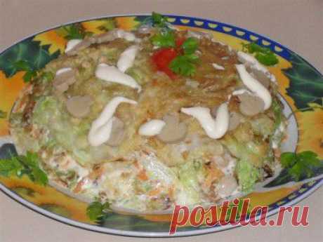 Как готовится капустный &quot;Наполеон&quot; | БУДЕТ ВКУСНО!